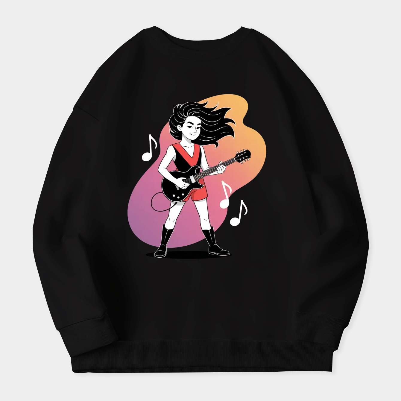 Woke Up Women's Plus Size Sweatshirt