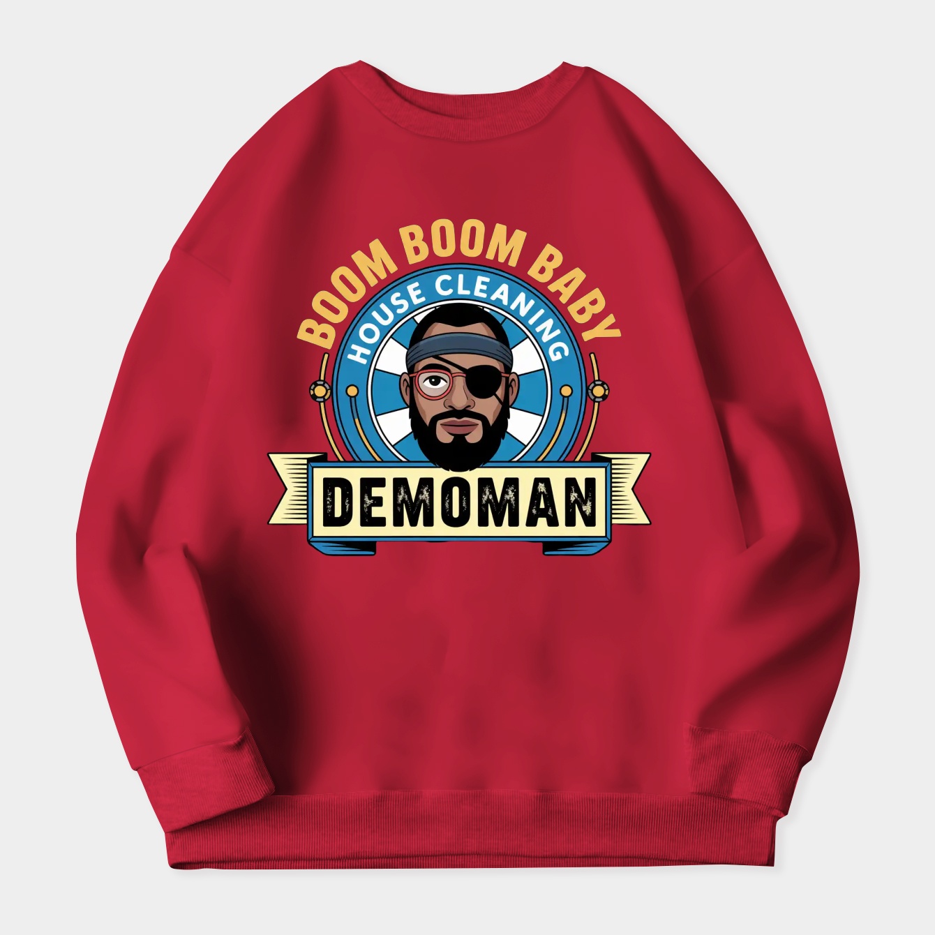 Demoman - Blue Team Women's Crewneck Sweatshirt