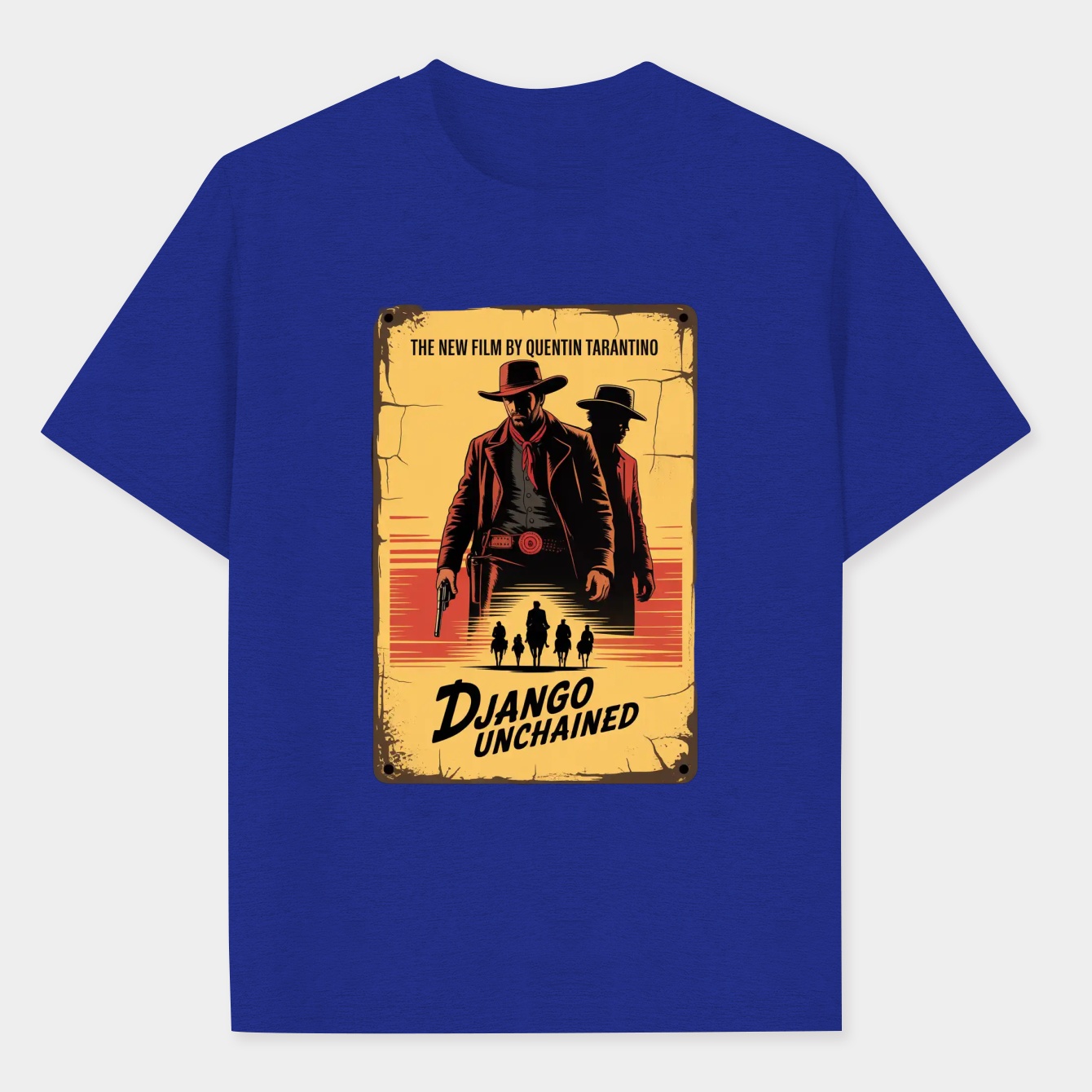 Django Unchained - Poster E Men's Performance Athletic T-Shirt