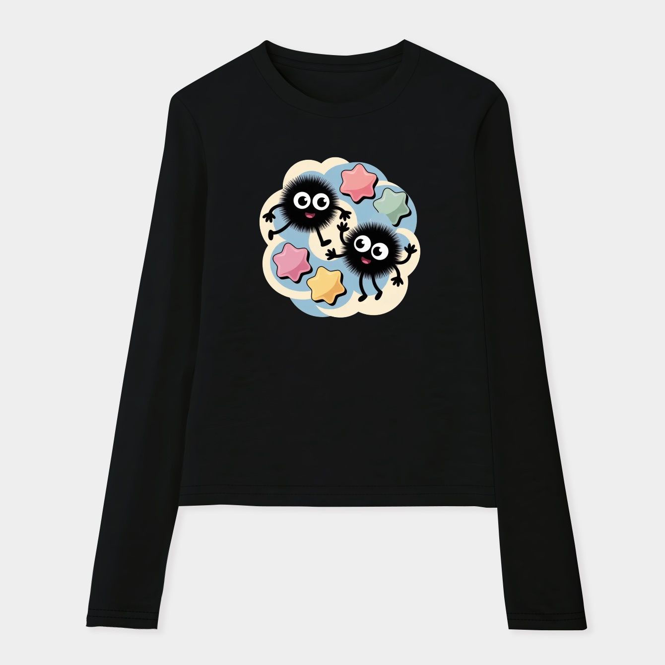 Soot Sprites (Version 2) Women's Soft Long Sleeve T-Shirt