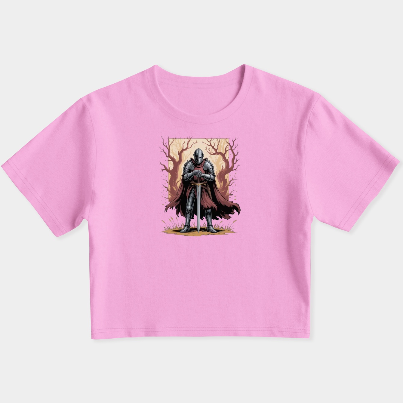 elden ring crimson knight Women's Slim Fit Baby Tee