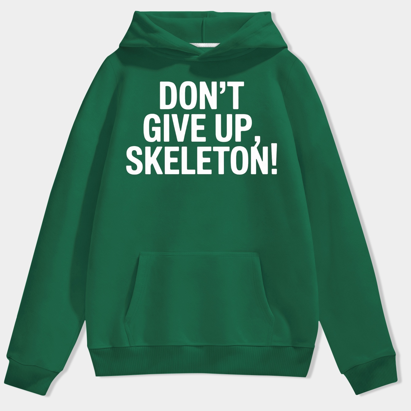 Don't Give Up, Skeleton! Men's Hoodie