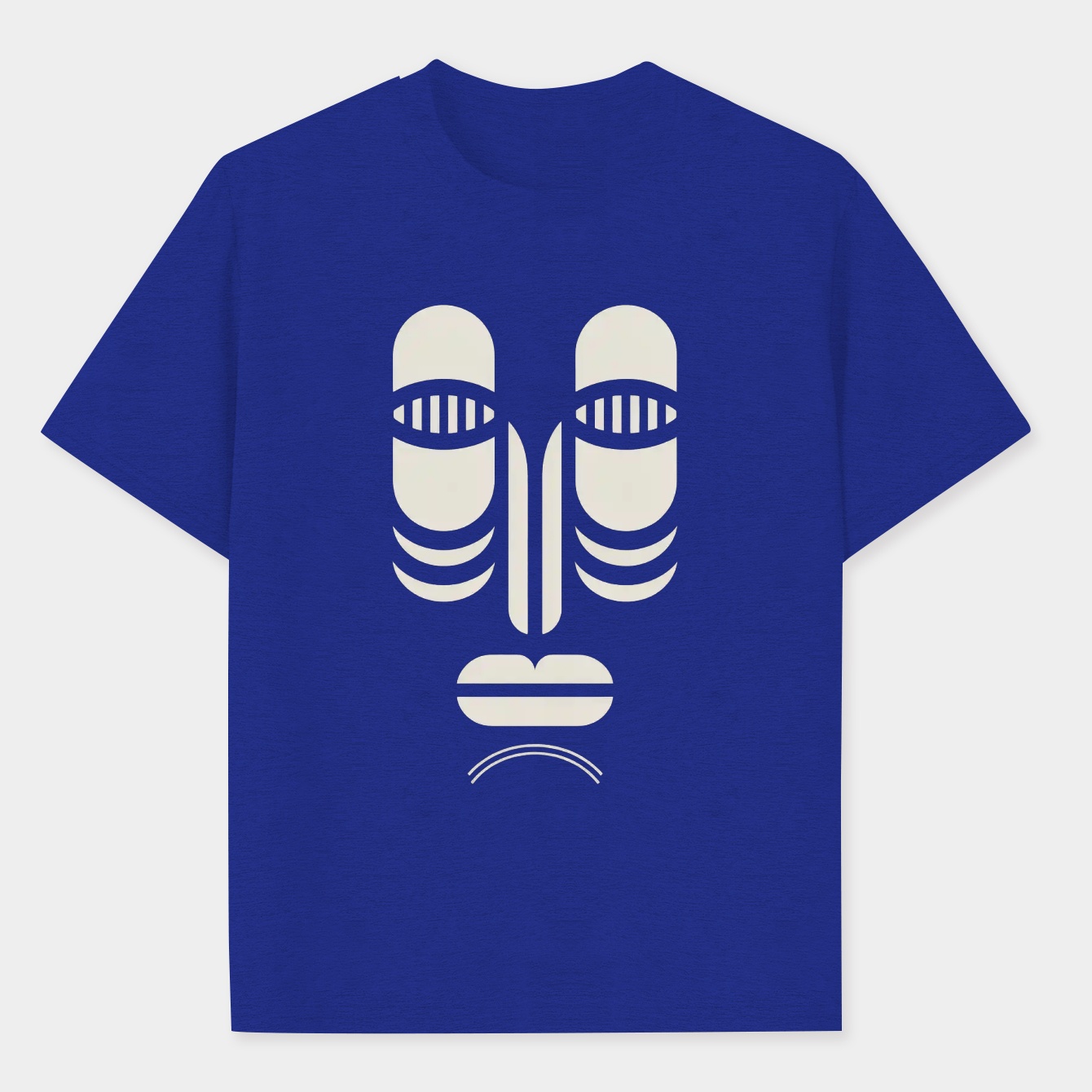 Minimal Noface, White, From Spirited Away Men's Performance Athletic T-Shirt