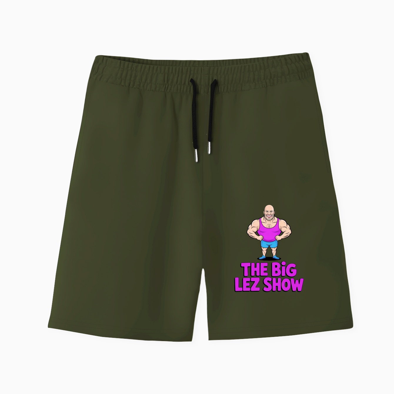 Big Lez Show Men's Quick-Dry Athletic Shorts