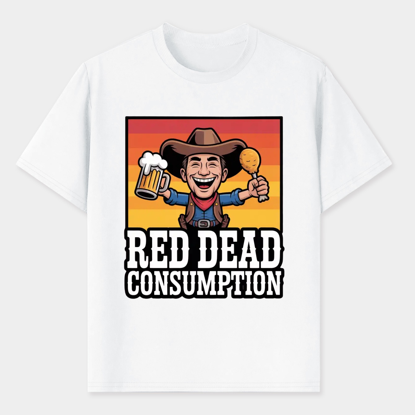 RED DEAD CONSUMPTION Men's T-Shirt