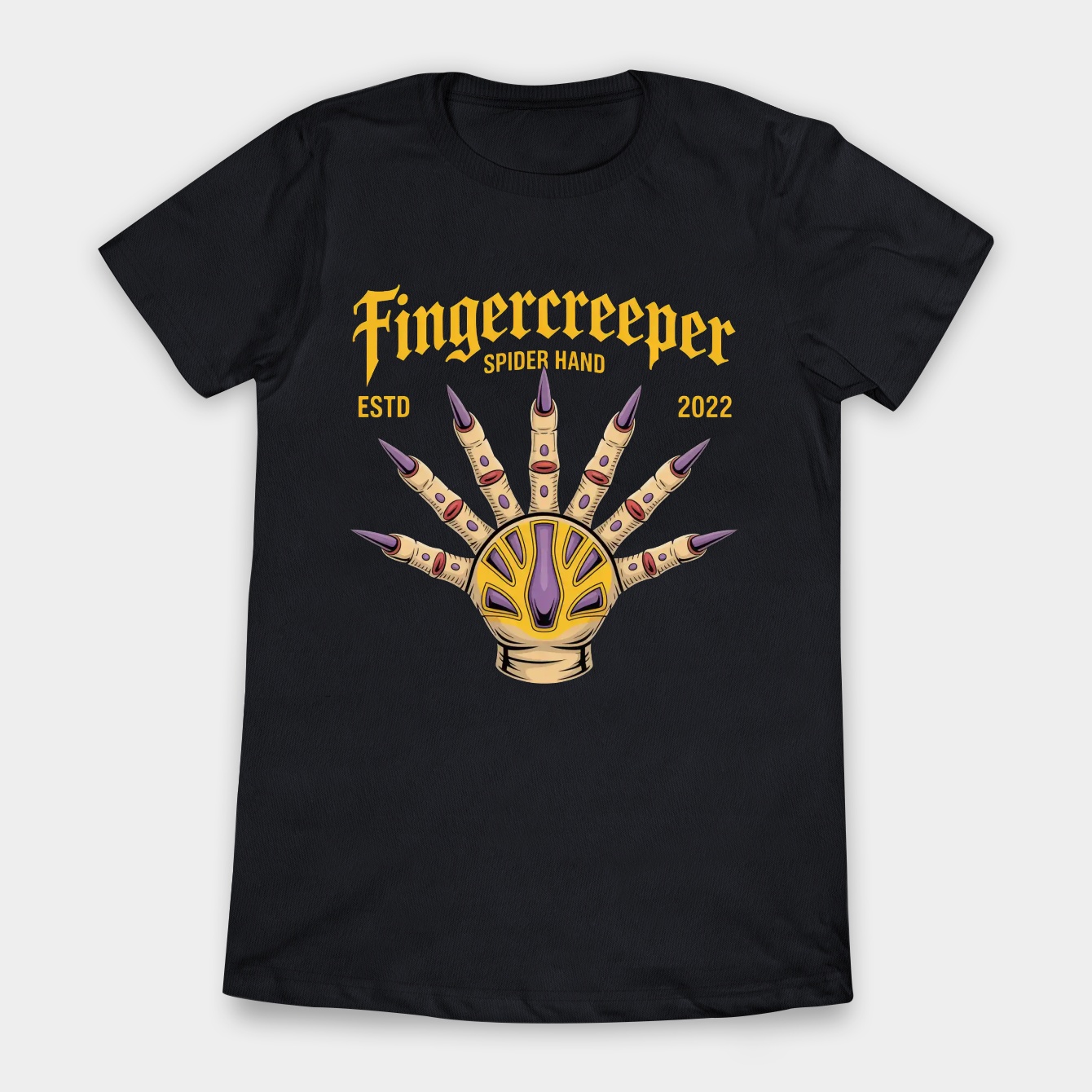 Fingercreeper Hand Spider Women's T-Shirt