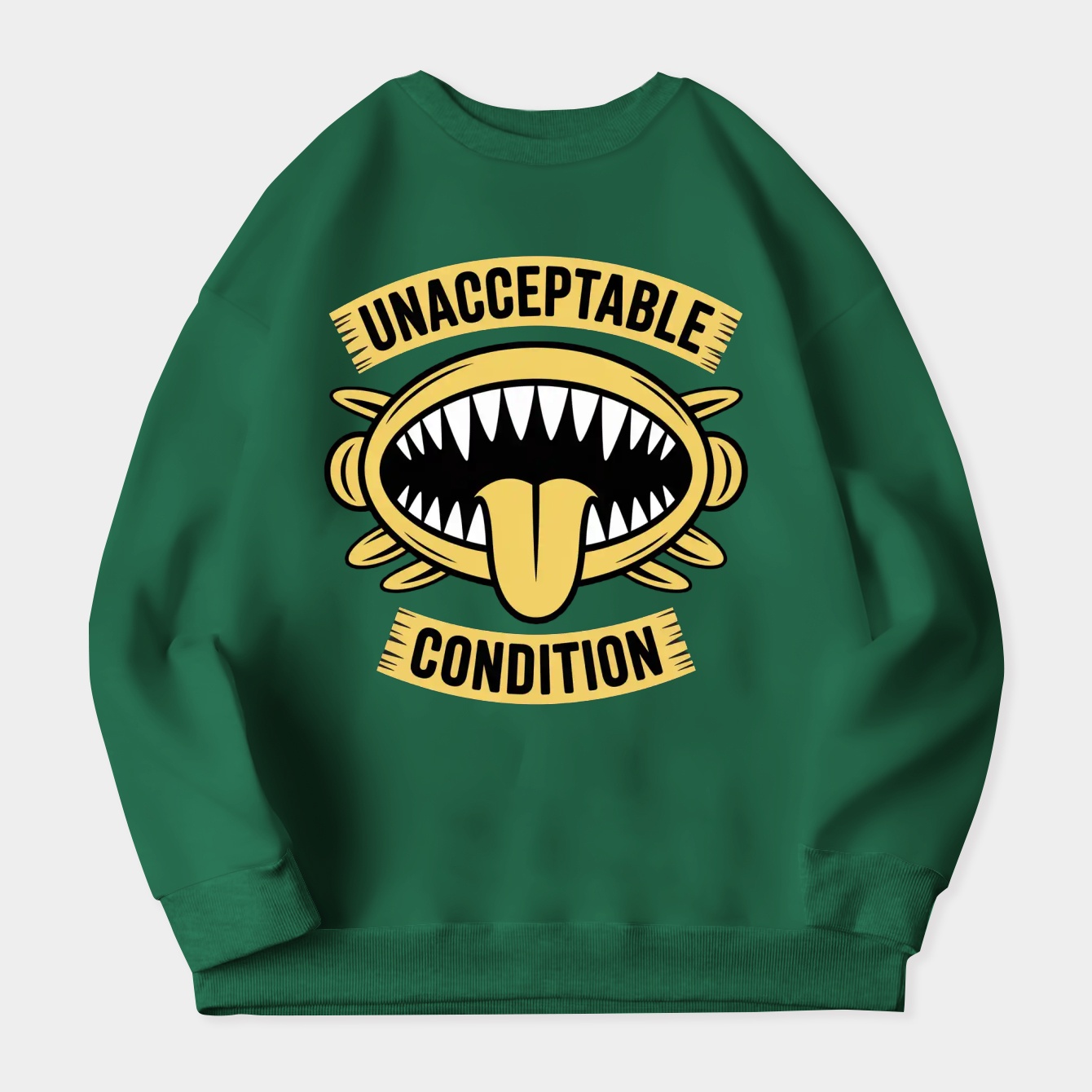 Unacceptable Condition Women's Plus Size Sweatshirt