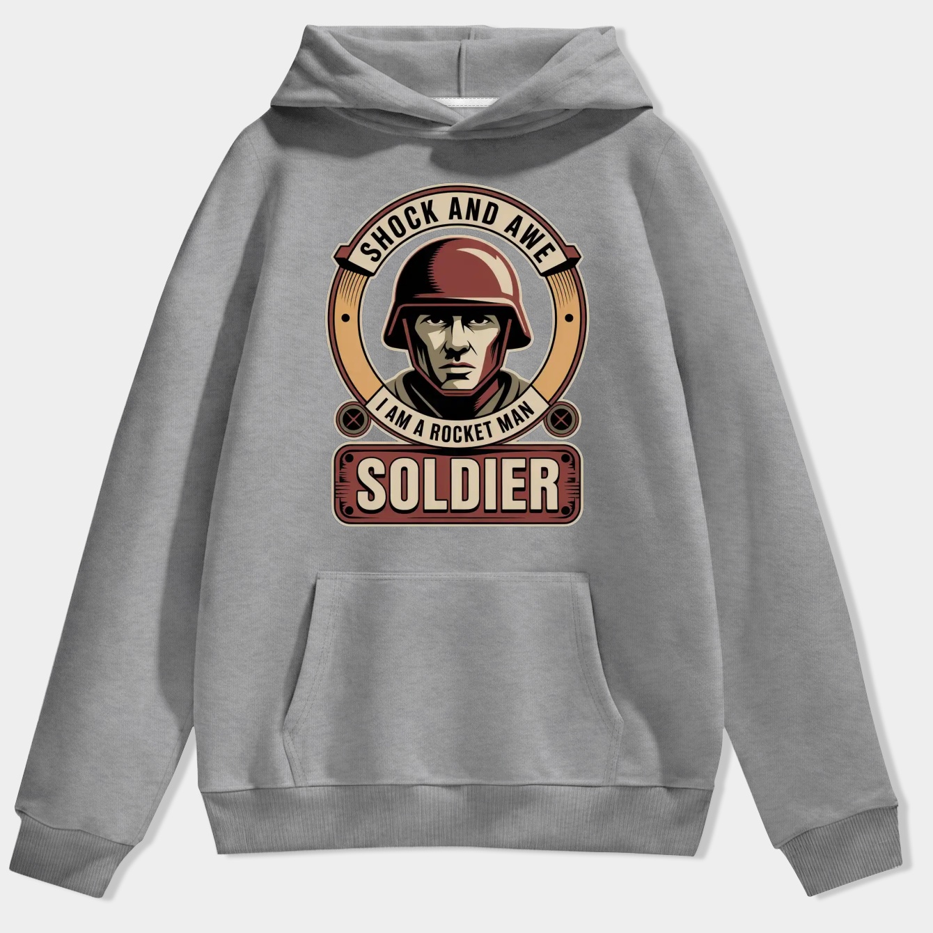 SOLDIER - RED TEAM Men's Hoodie