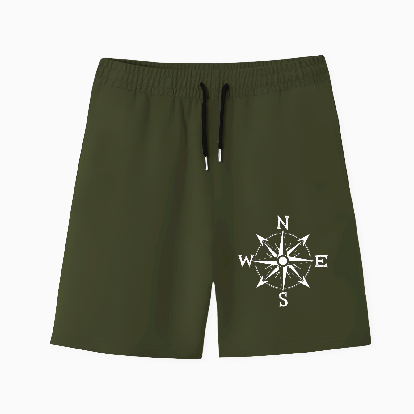 Elden Ring Compass Design Men's Quick-Dry Athletic Shorts