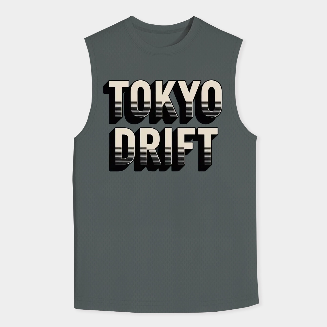 Tokyo Drift Motion Effect Men's Tank Top