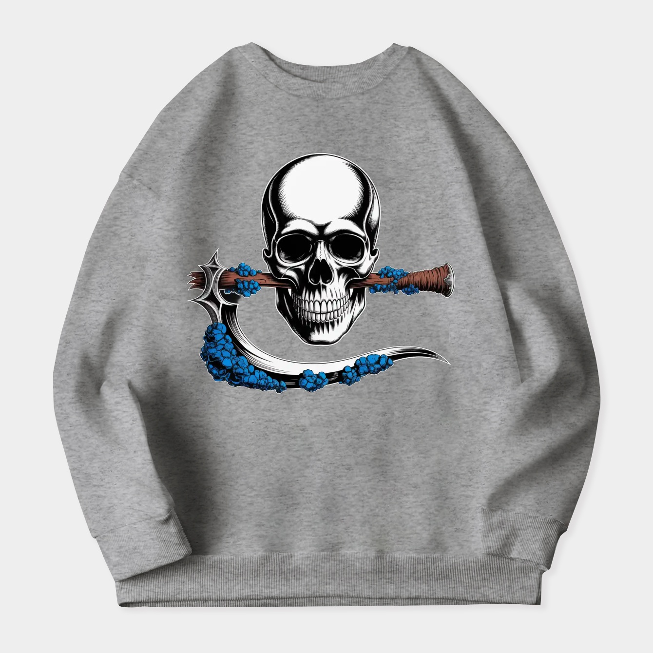 Grave Scythe Elden Ring Women's Crewneck Sweatshirt