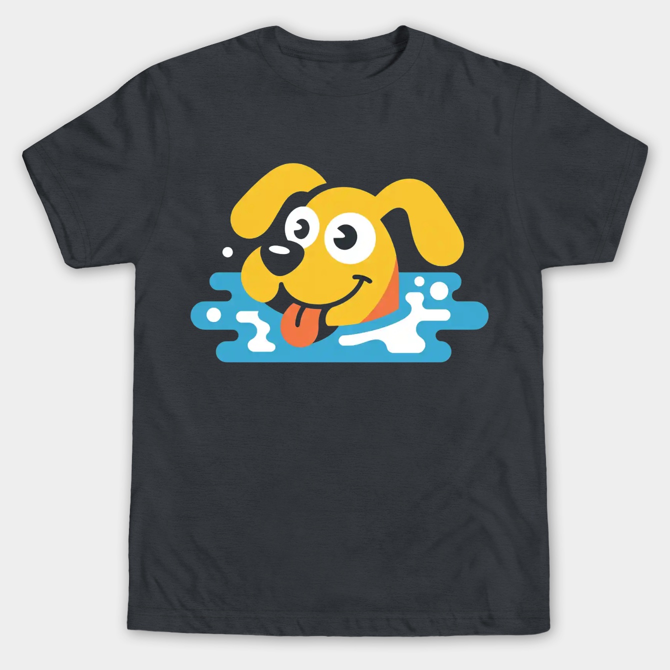 Bubble Bath Jake (Adventure Time) Men's Big & Tall T-shirt