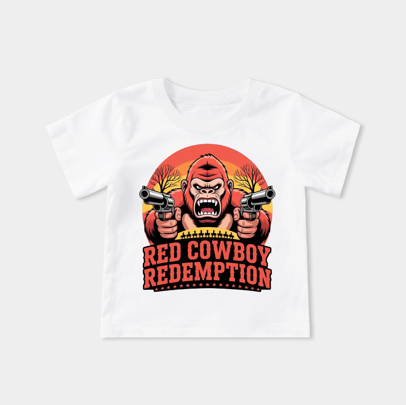 Red Cowboy Redemption Youth Classic T-Shirt