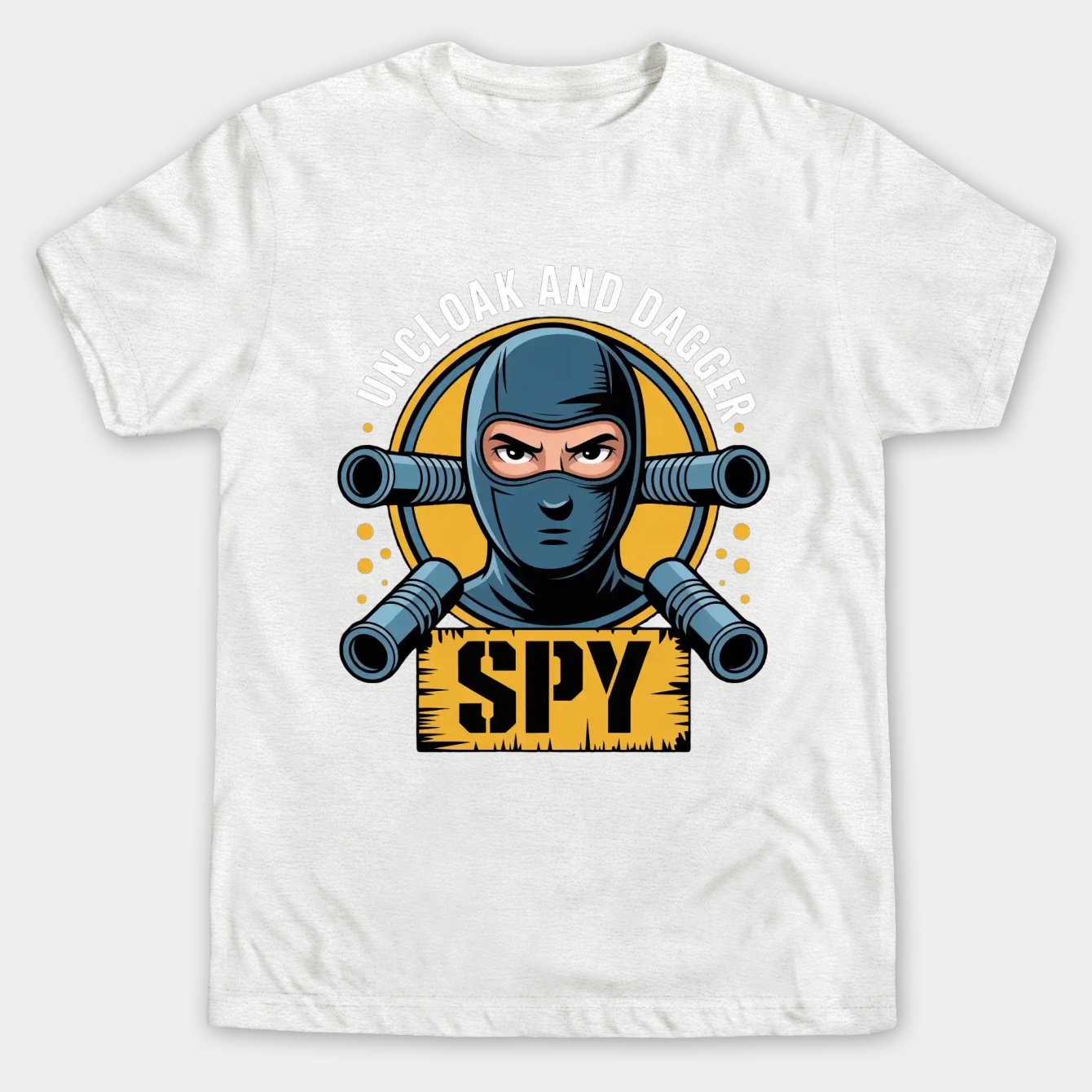 Spy - Blue Team Men's Big & Tall T-shirt