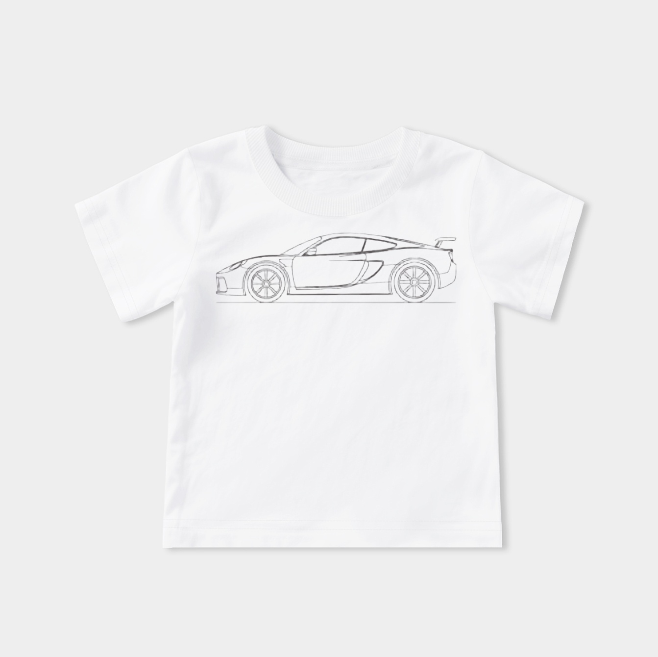 Eclipse B Car Outline Design Youth Classic T-Shirt