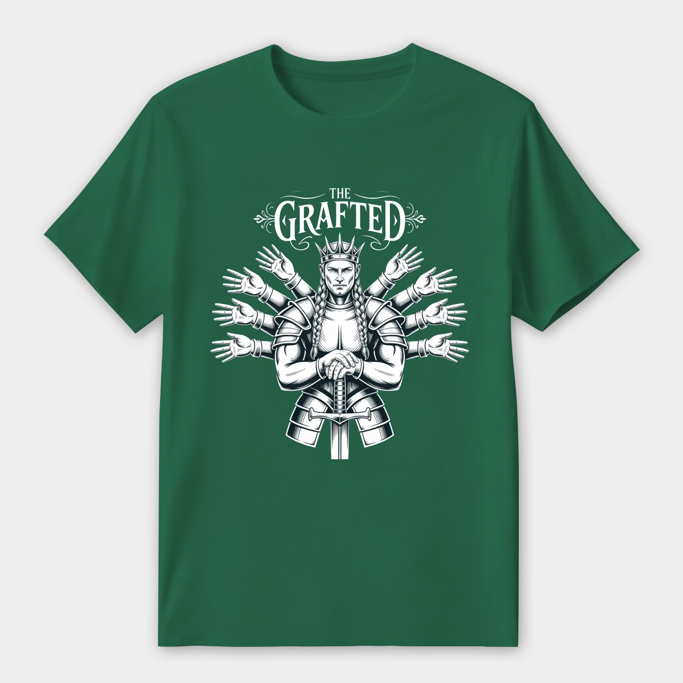 Black The Grafted Women's Premium Soft T-Shirt