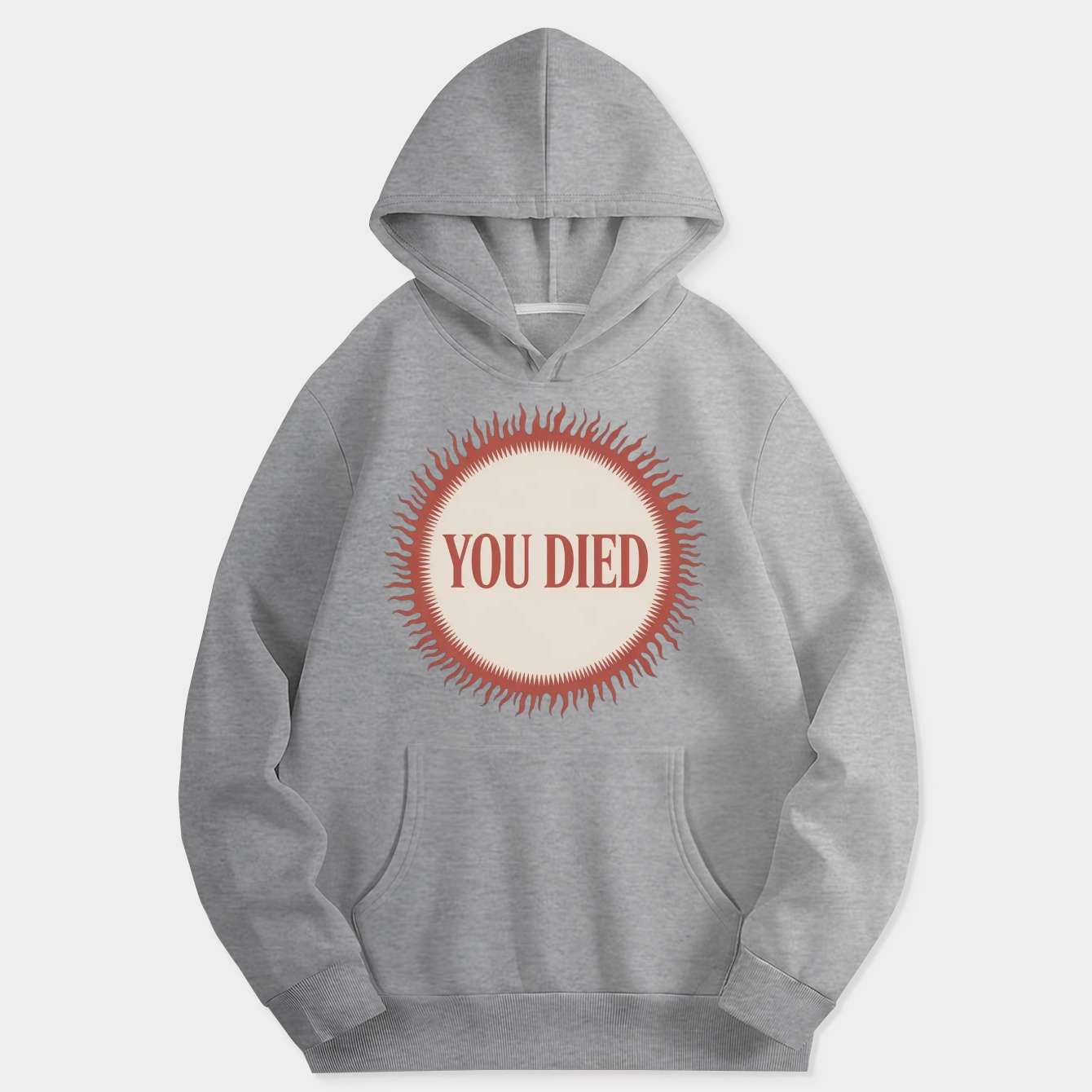 You Died Flame Women's Hoodie