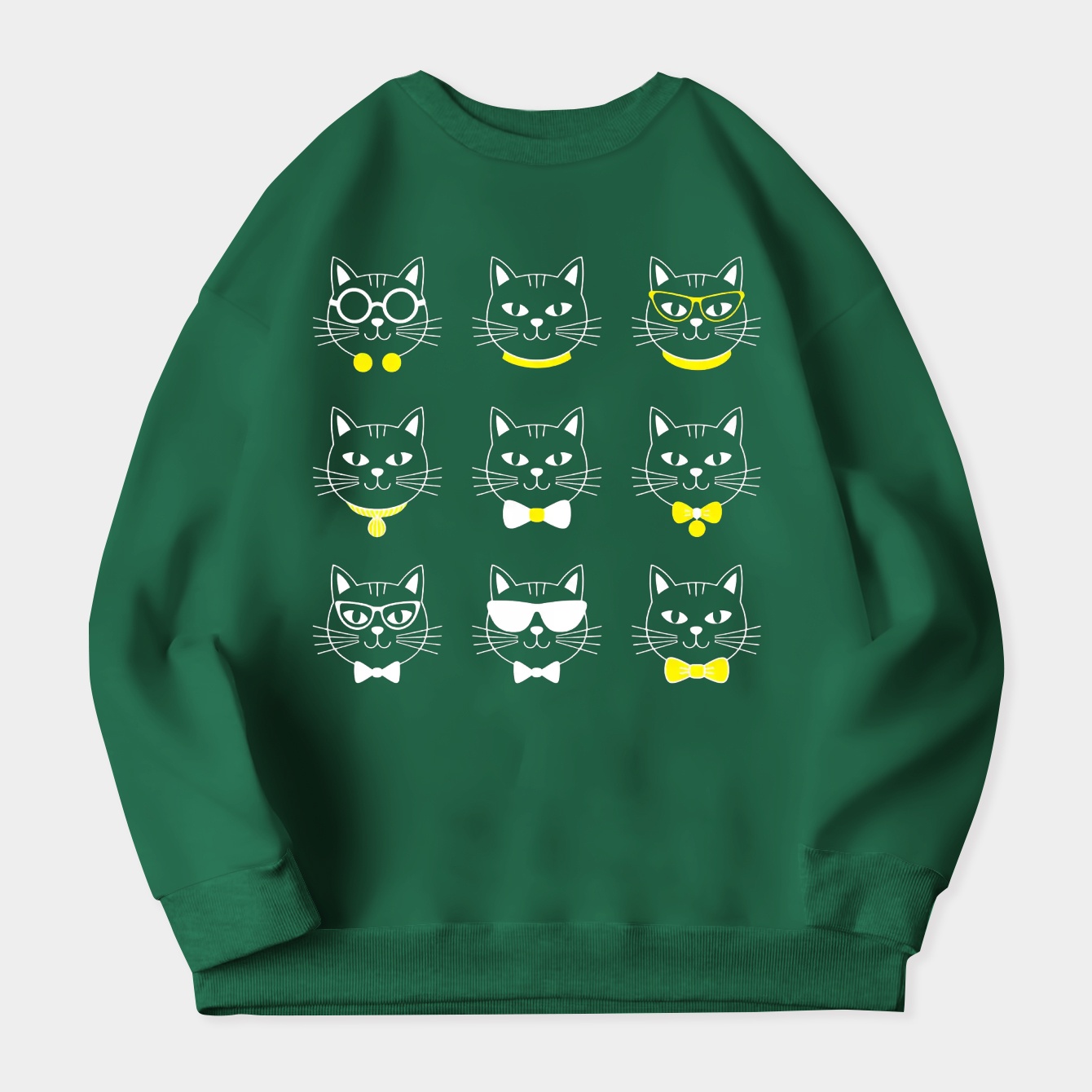 Cat Pack Women's Plus Size Sweatshirt