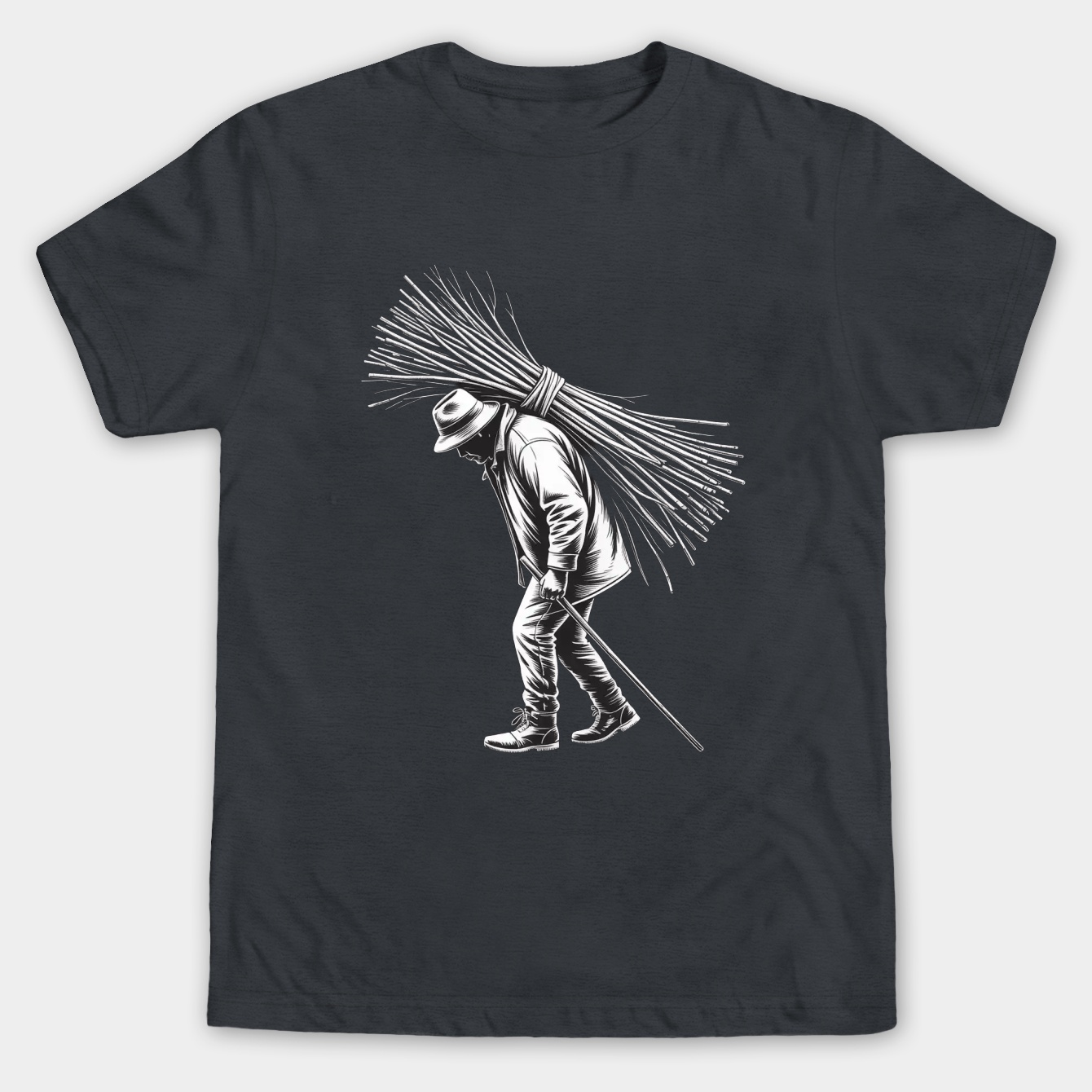 Zeppelin Art Men's Big & Tall T-shirt