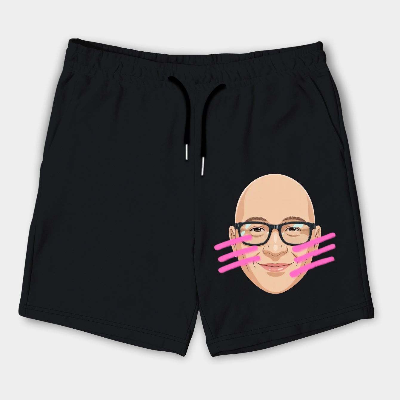 Derek Sama Blush Glasses Men's Shorts