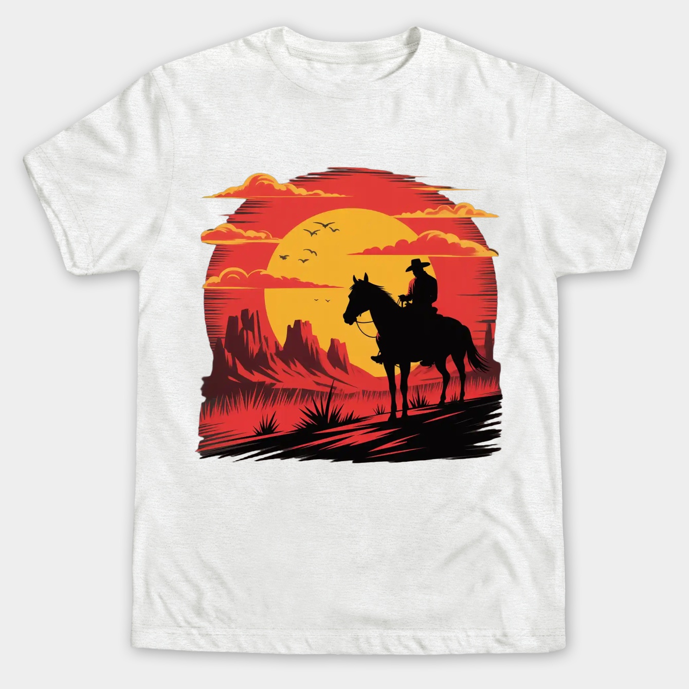 Red-Logo Poster Men's Big & Tall T-shirt