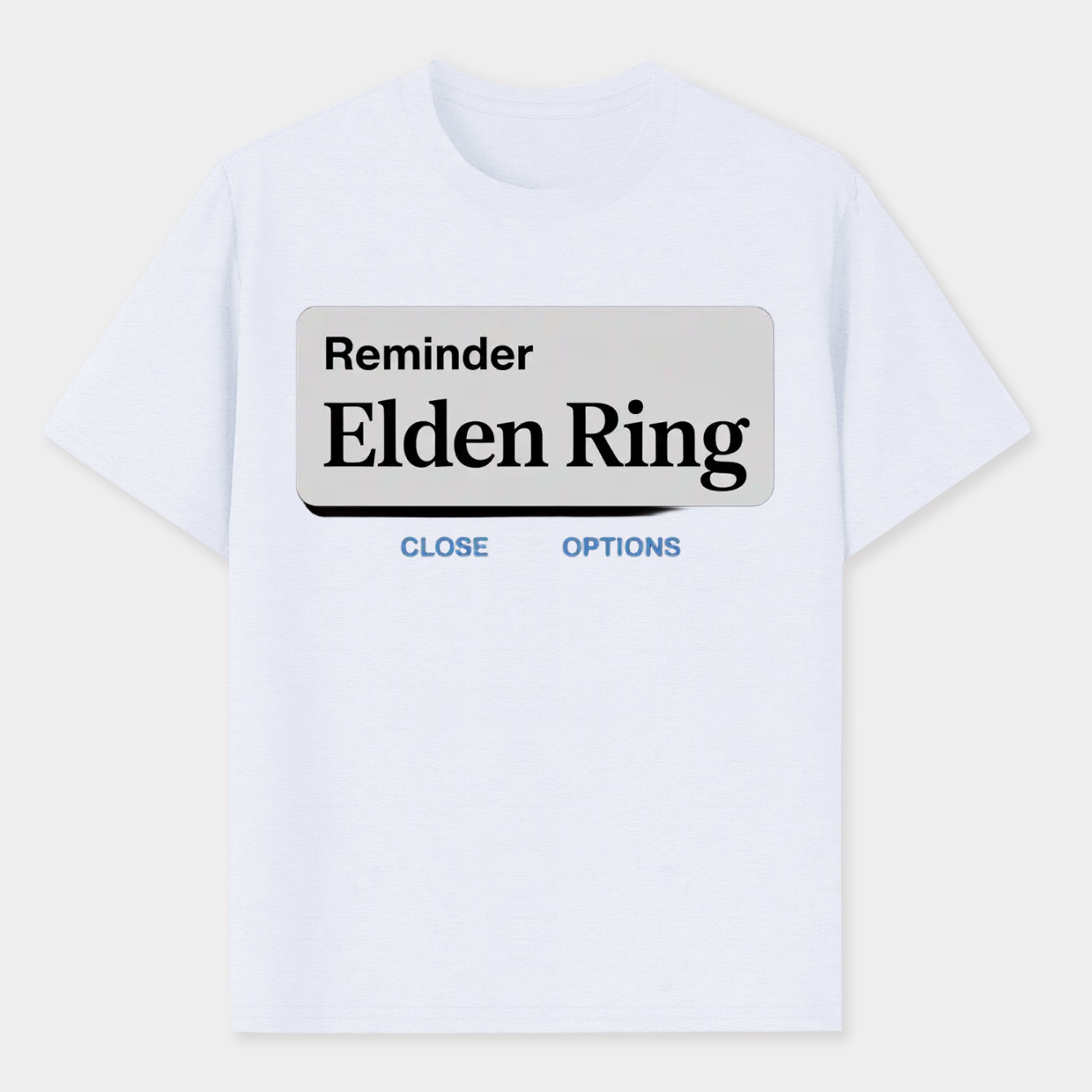 Elden Ring Reminder Notification Men's Performance Athletic T-Shirt