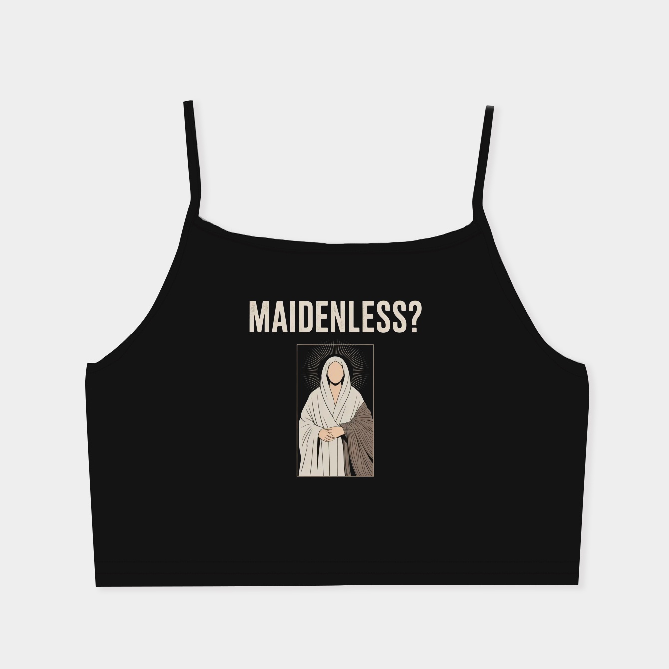 Maidenless Women's  Spaghetti Strap Tank Top