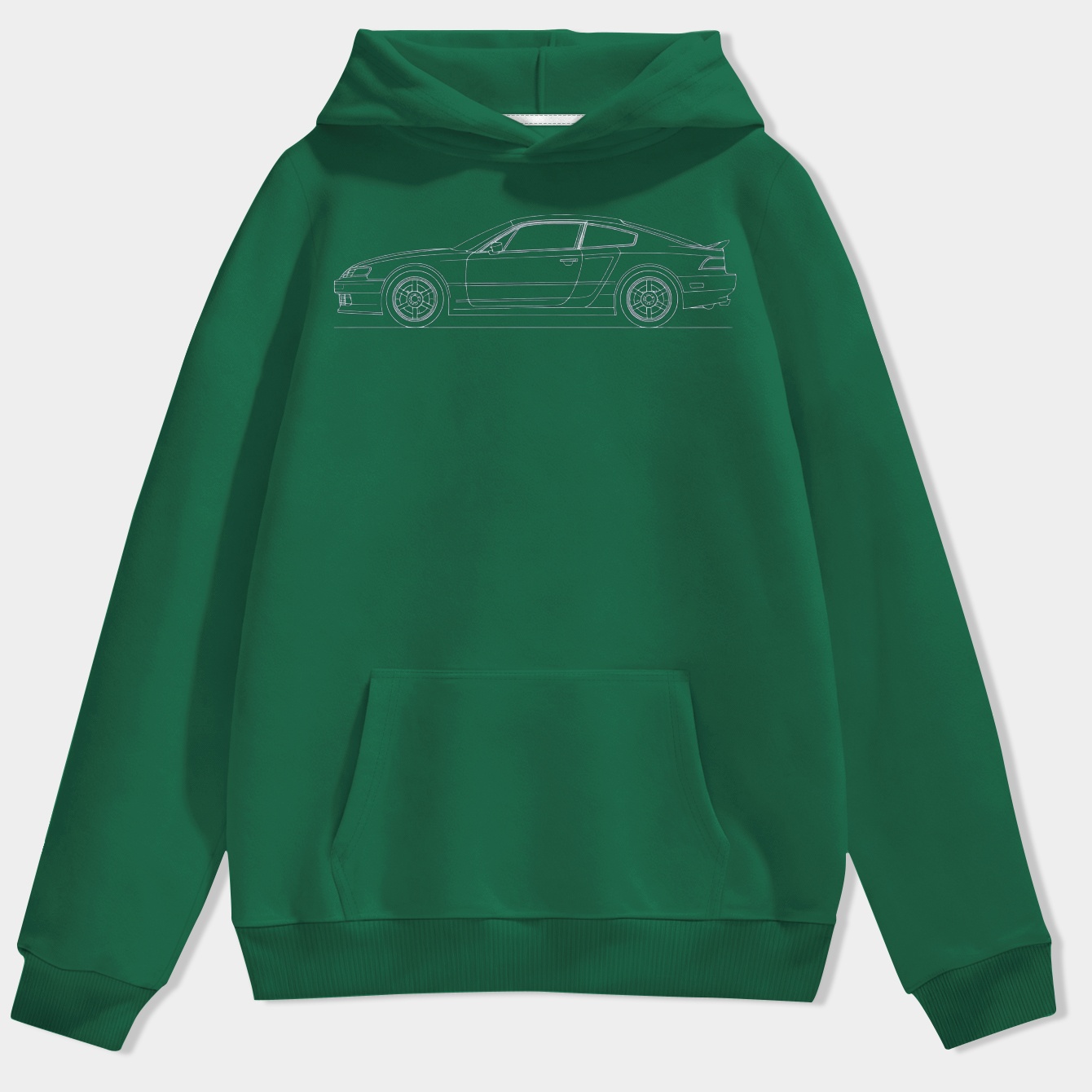 Lancer Evolution VII W Men's Hoodie