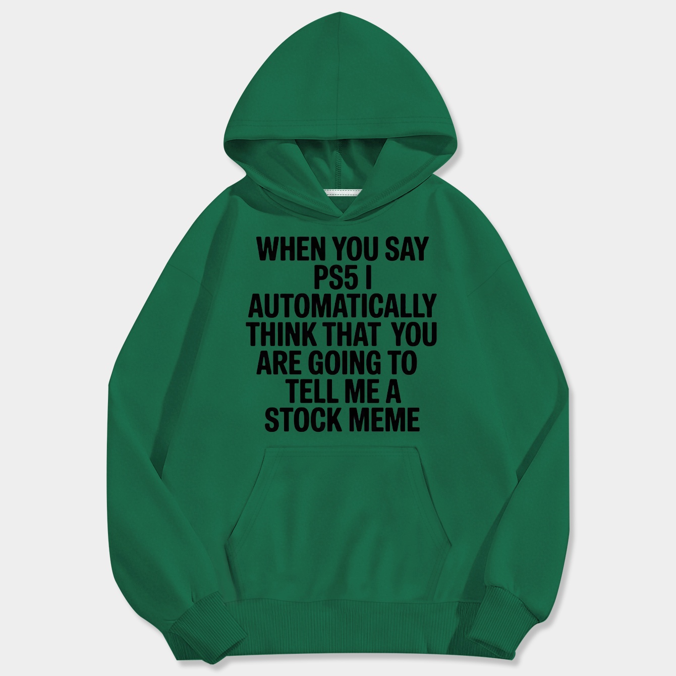 Stock Meme Men's Big & Tall Hoodie