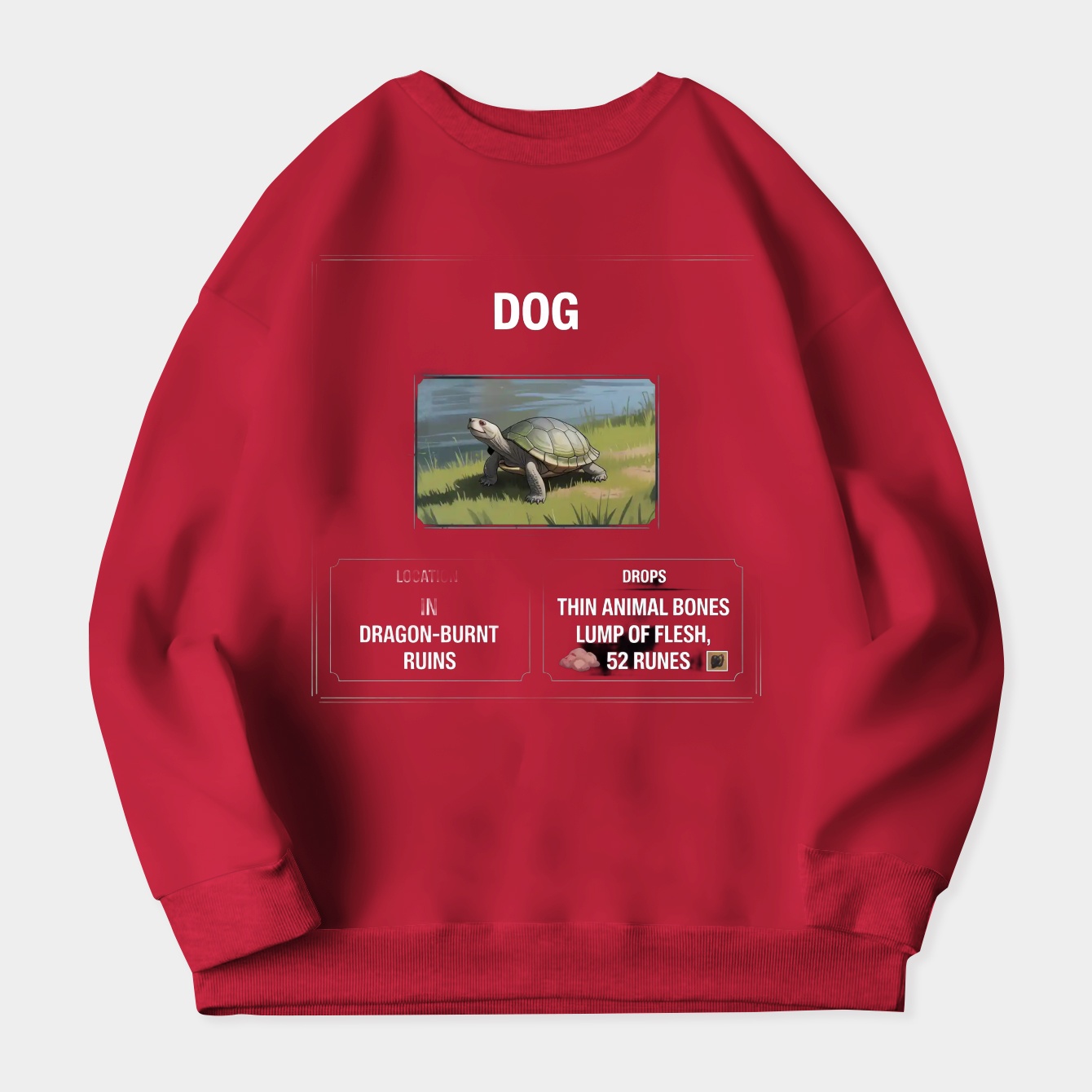 Dog from Elden Ring Women's Crewneck Sweatshirt