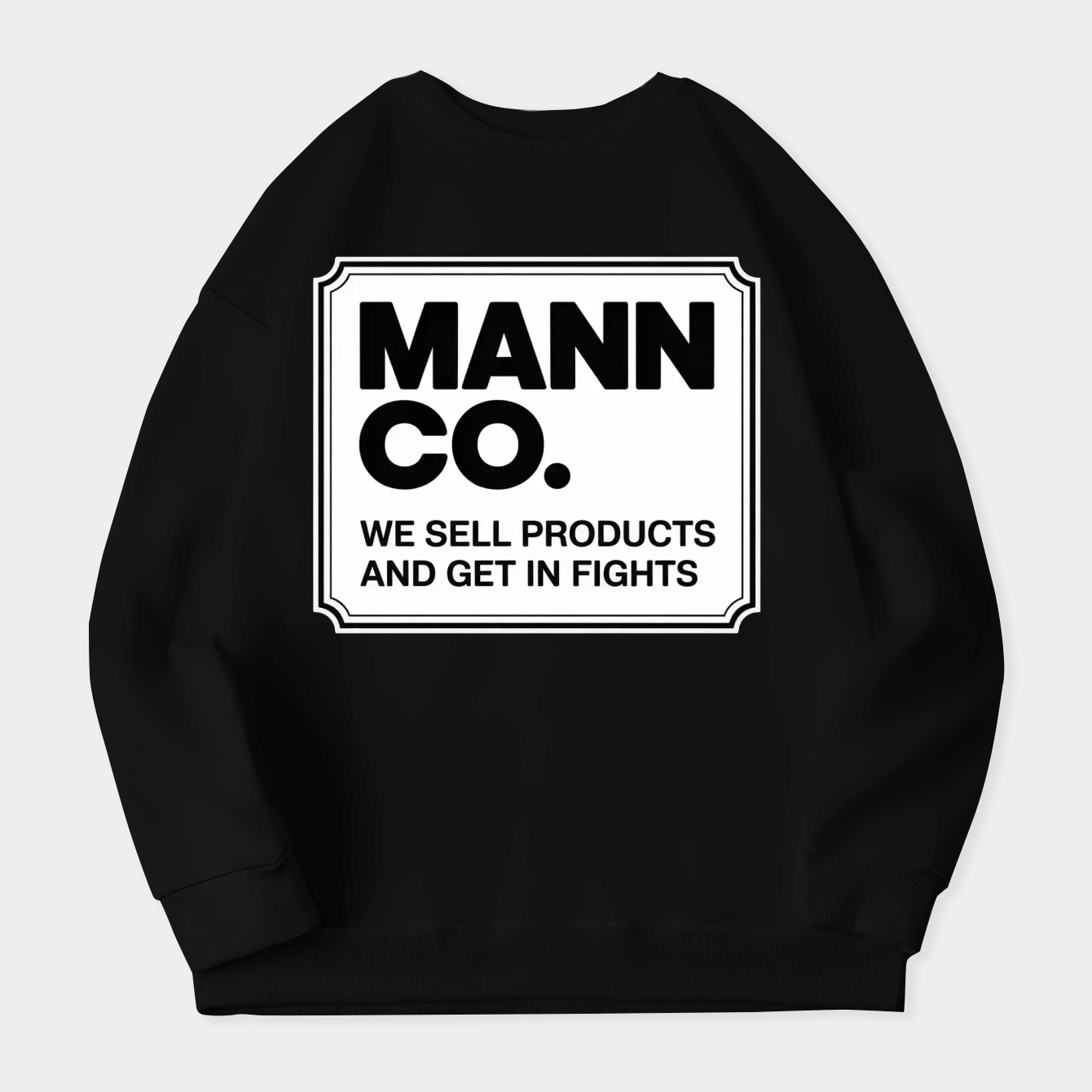 MANN CO Women's Crewneck Sweatshirt
