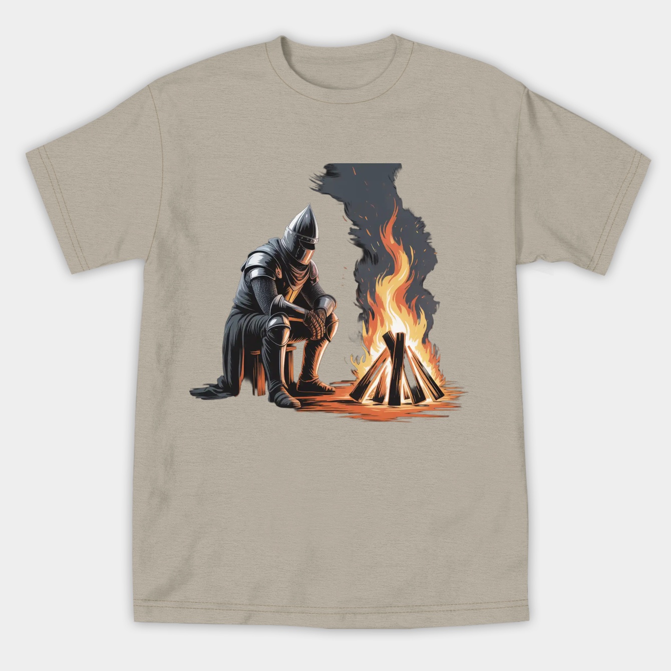 dark soul at the bonfire