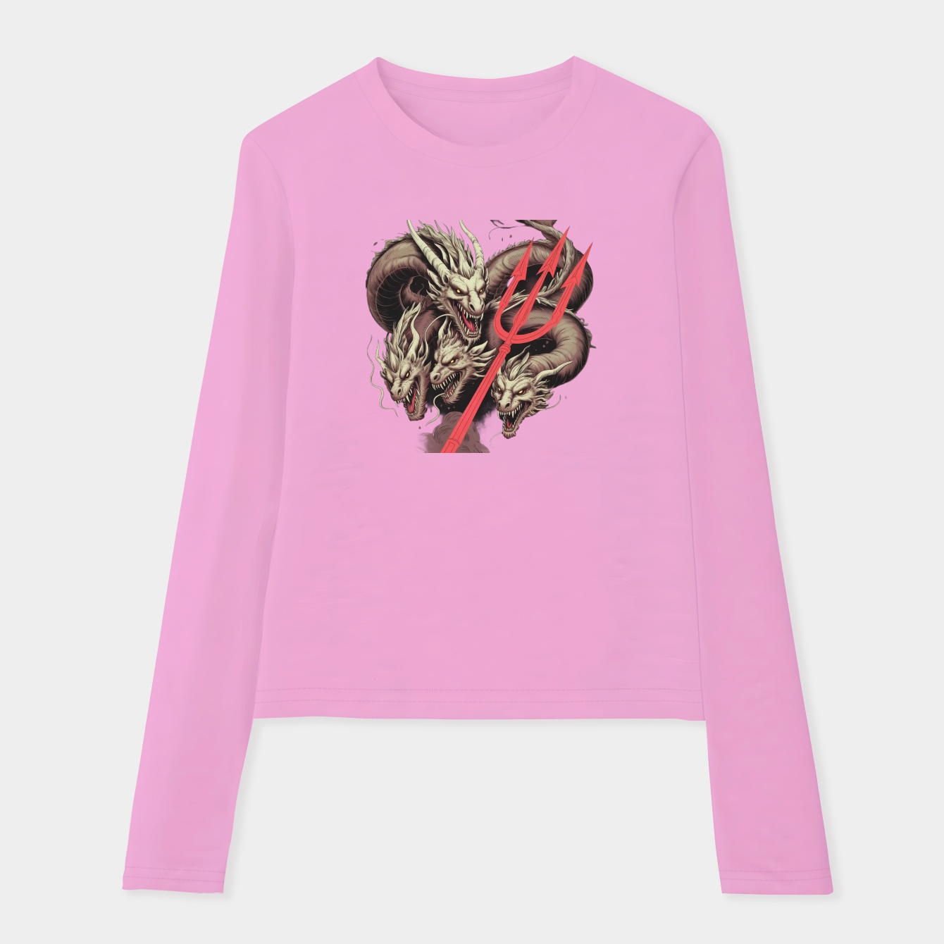 3-headed dragon Women's Soft Long Sleeve T-Shirt