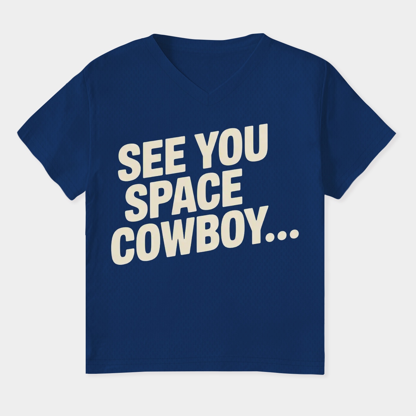 See You Space Cowboy Women's Plus Size V-Neck T-Shirt