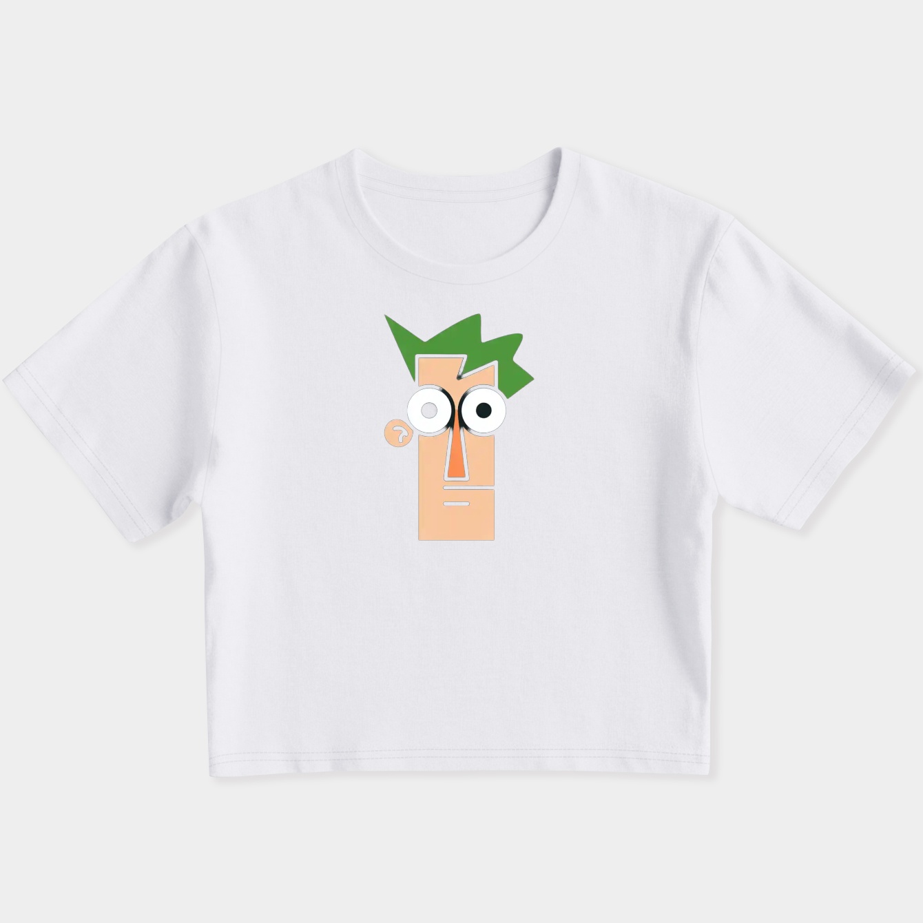 Ferb Women's Slim Fit Baby Tee