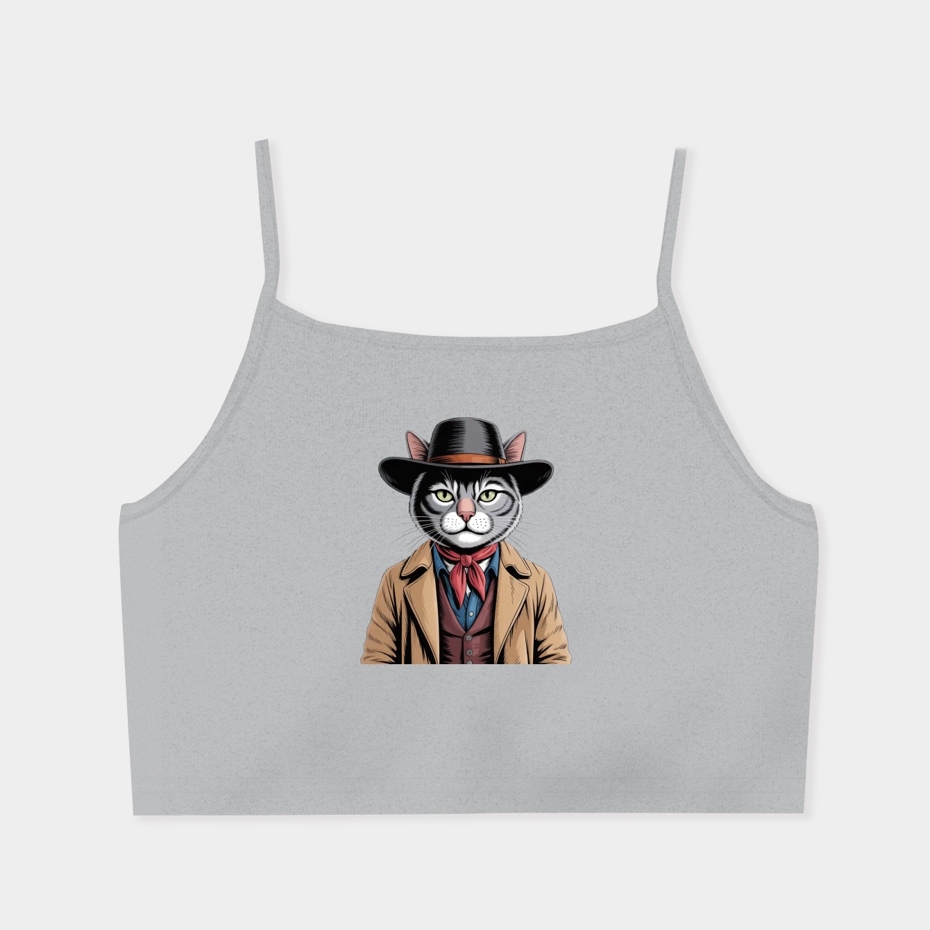 Meowthur Morgan Women's Spaghetti Strap Tank Top