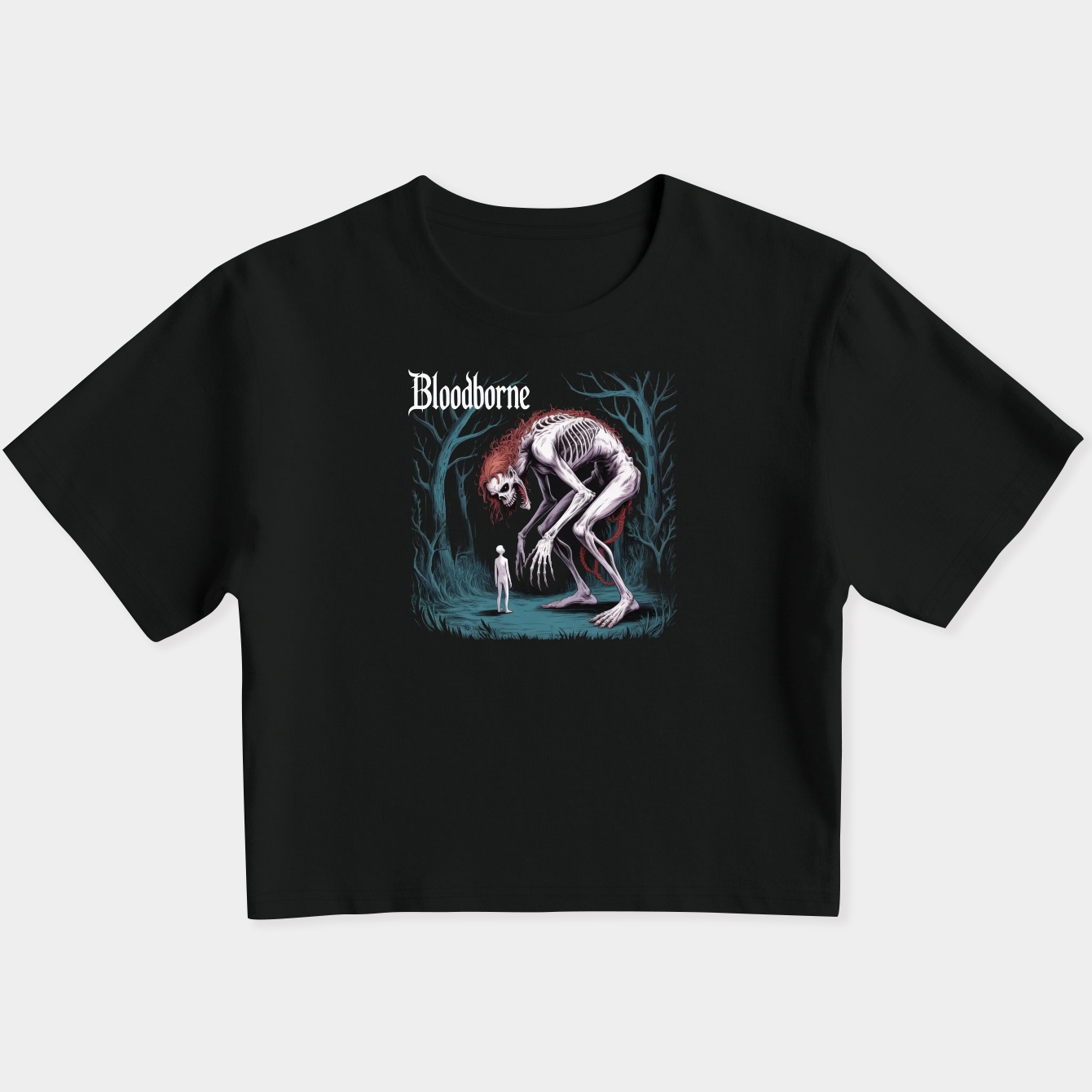 Bloodborne Women's Slim Fit Baby Tee