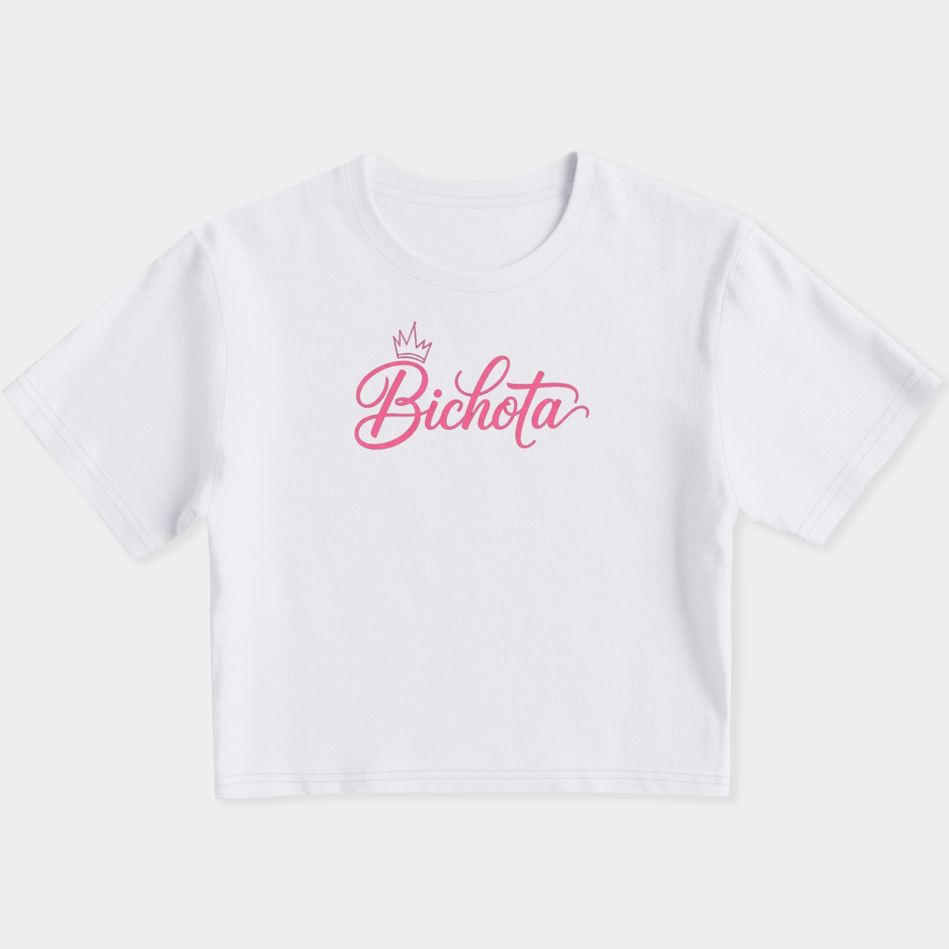 Bichota Women's Slim Fit Baby Tee
