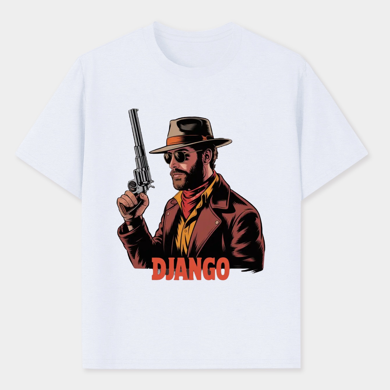 django poster unchained Men's Performance Athletic T-Shirt