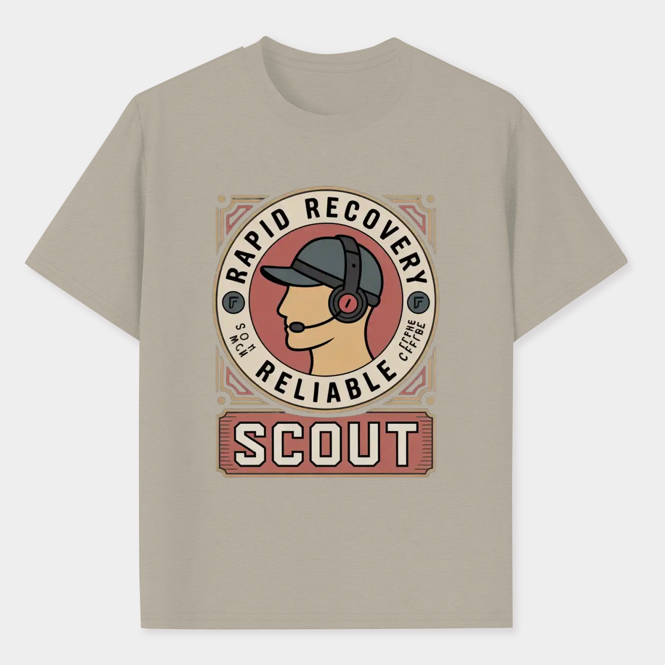 SCOUT - RED TEAM Men's Performance Athletic T-Shirt
