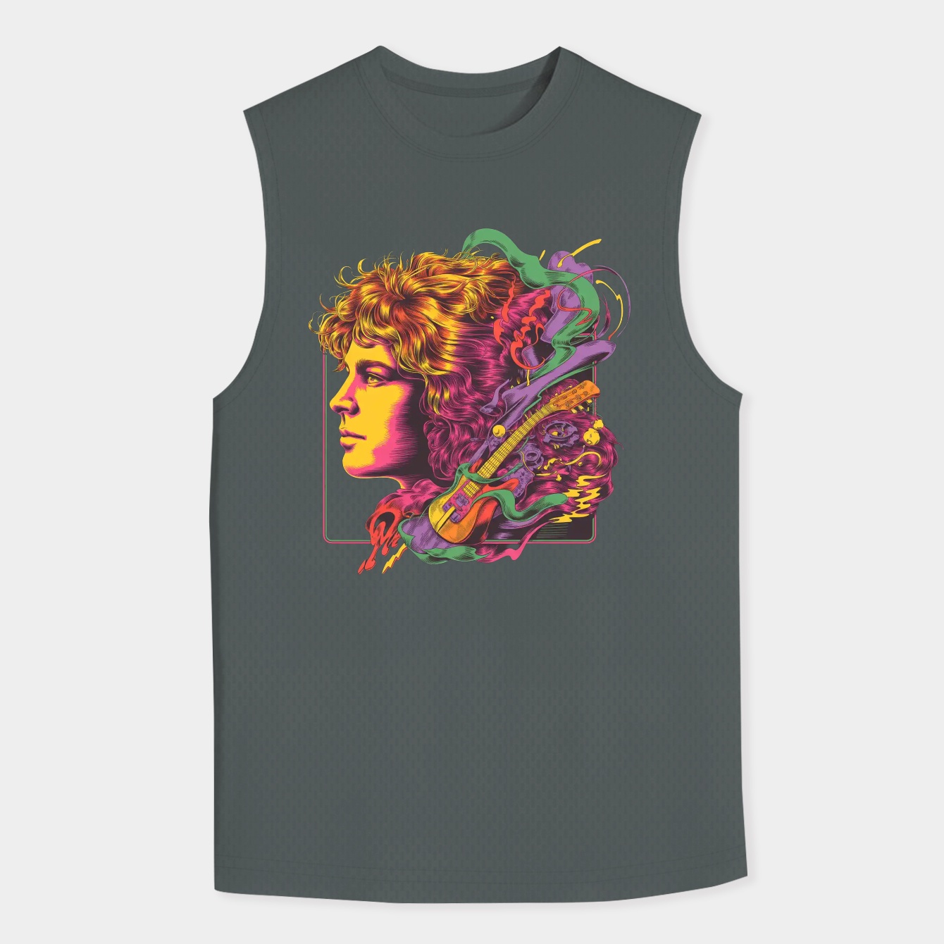 Zep's Timeless Echo Men's Tank Top