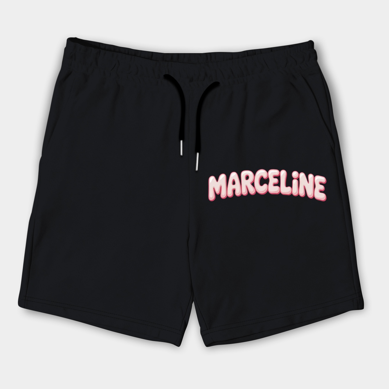 Marceline Name Bubble Letters Men's Shorts