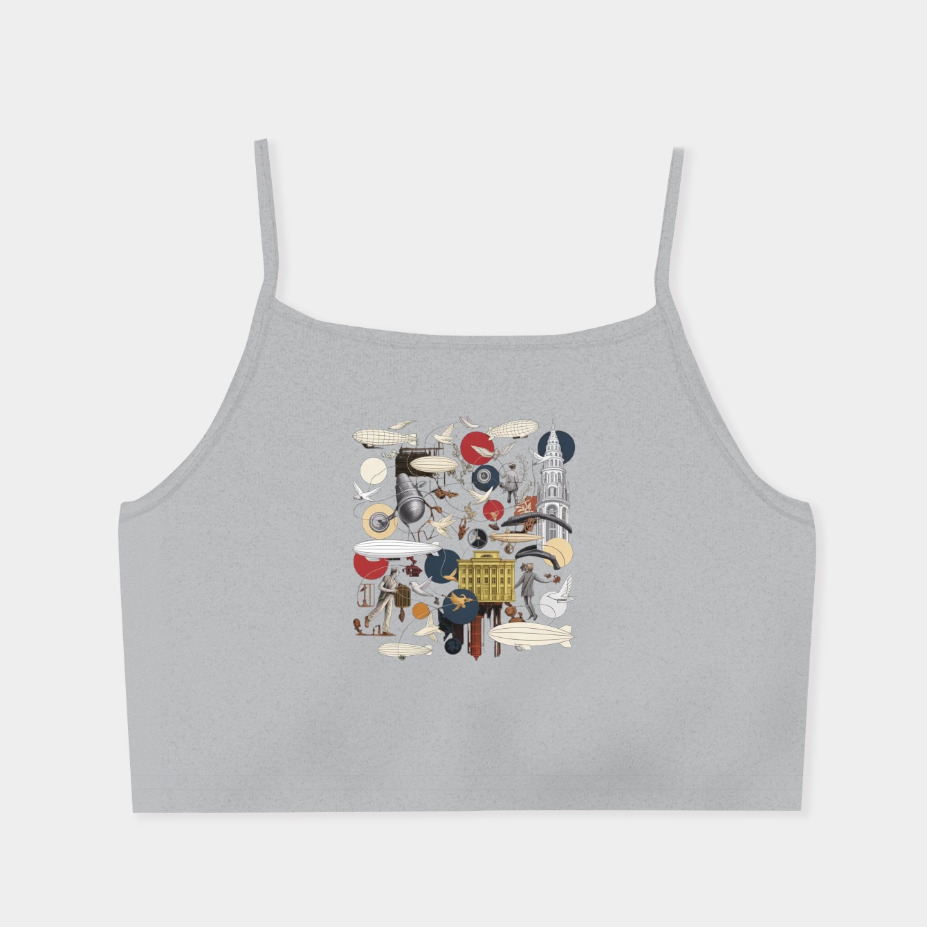 III Black Women's  Spaghetti Strap Tank Top