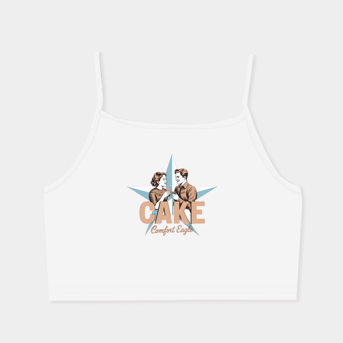 Comfort Eagle Women's  Spaghetti Strap Tank Top