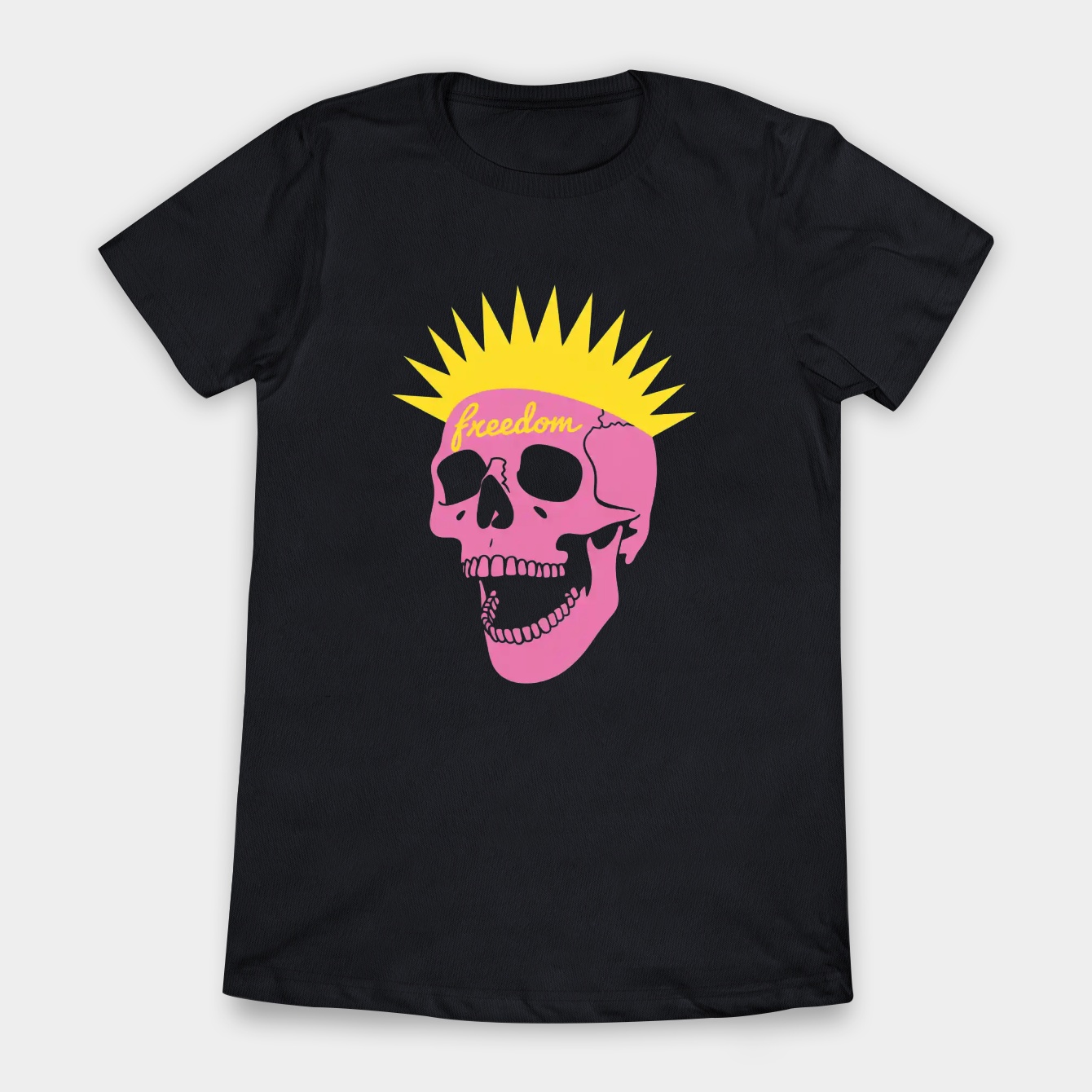 FREEDOM SKULL Women's T-Shirt