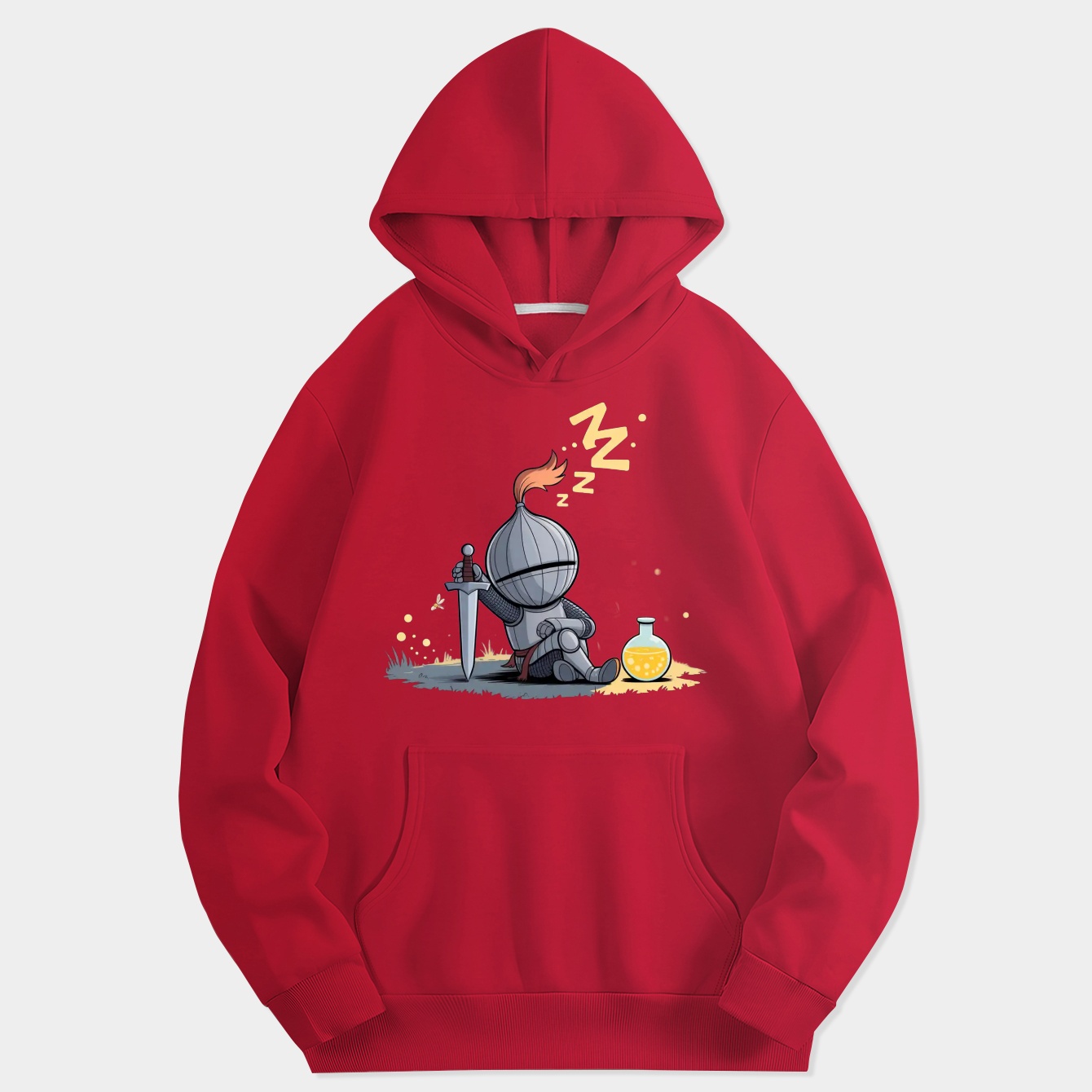 Onion Knight Resting in Forest