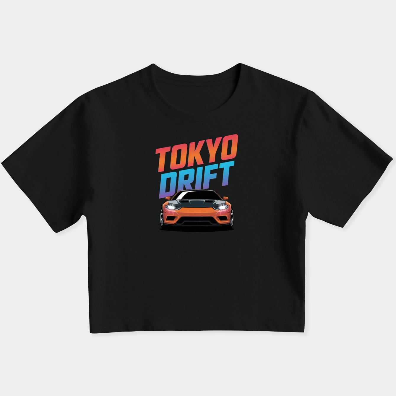 Tokyo Drift Women's Slim Fit Baby Tee