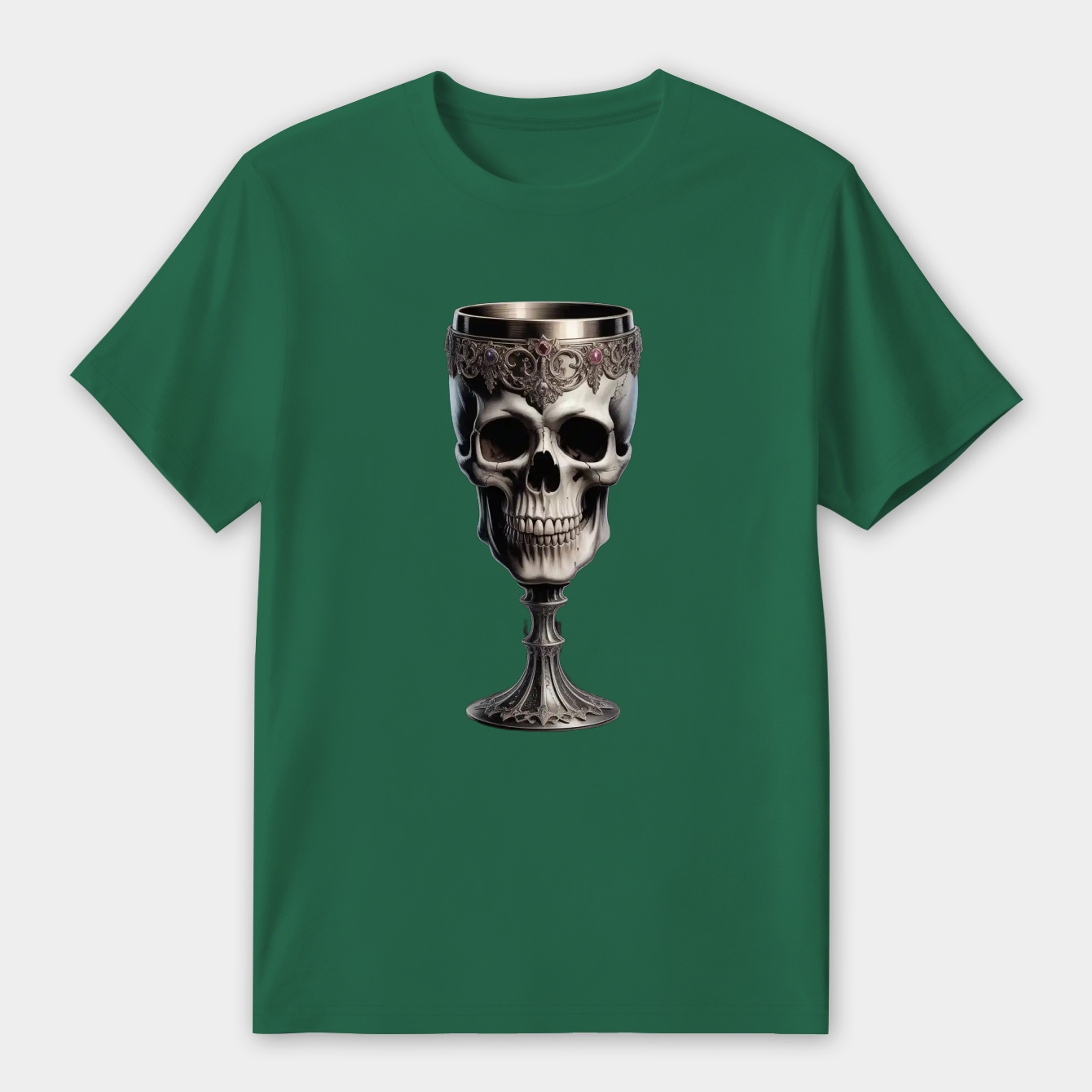 Wolnir's Goblet Skull Chalice Women's Premium Soft T-Shirt