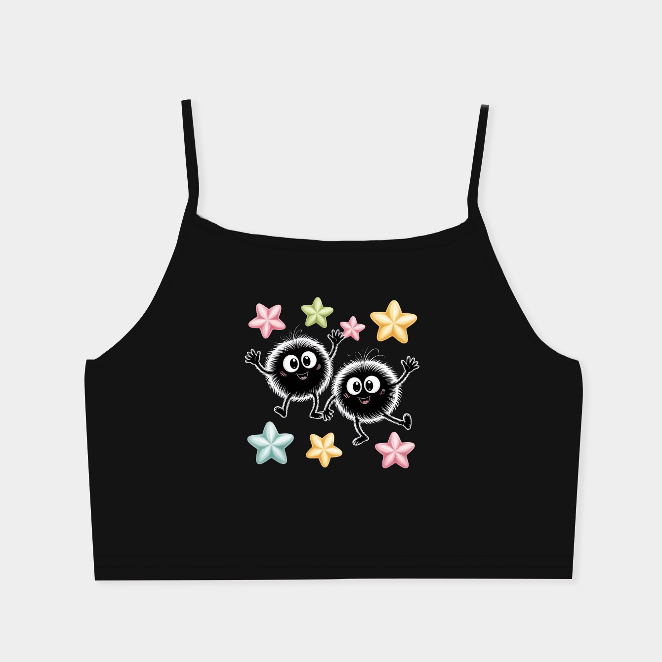 Soot Sprites (Version 1) Women's  Spaghetti Strap Tank Top