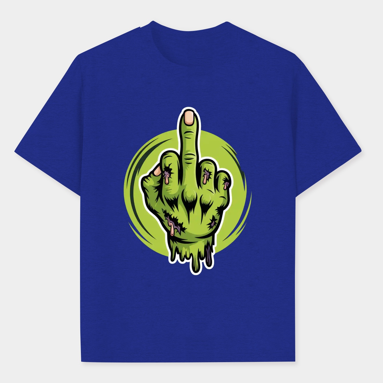 Zombie Hand Flipping Off